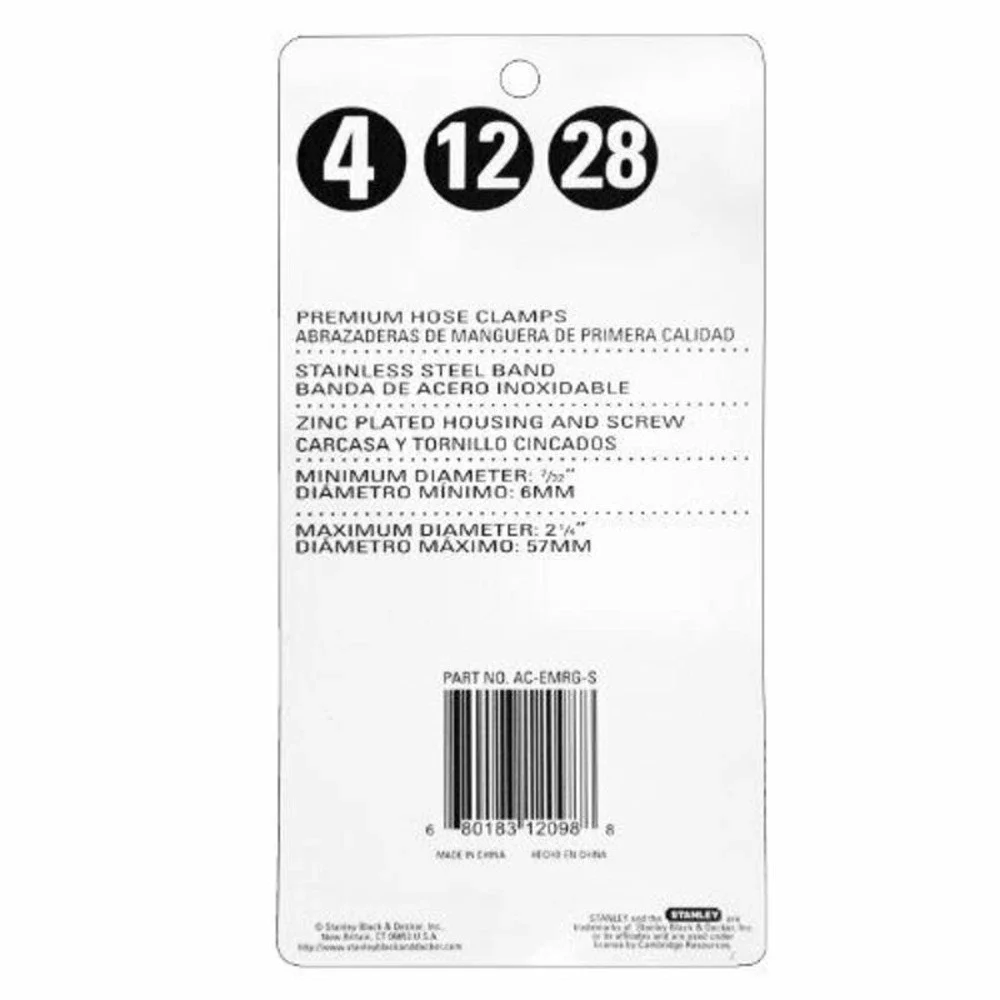 Stanley AC-EMRG-S Emergency Clamp Kit